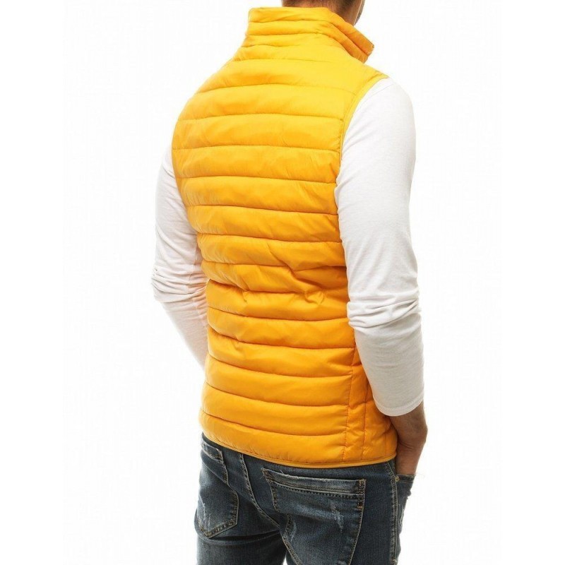 Pánska žltá prešívaná vesta TX3575