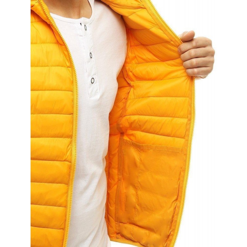 Pánska žltá prešívaná vesta TX3575