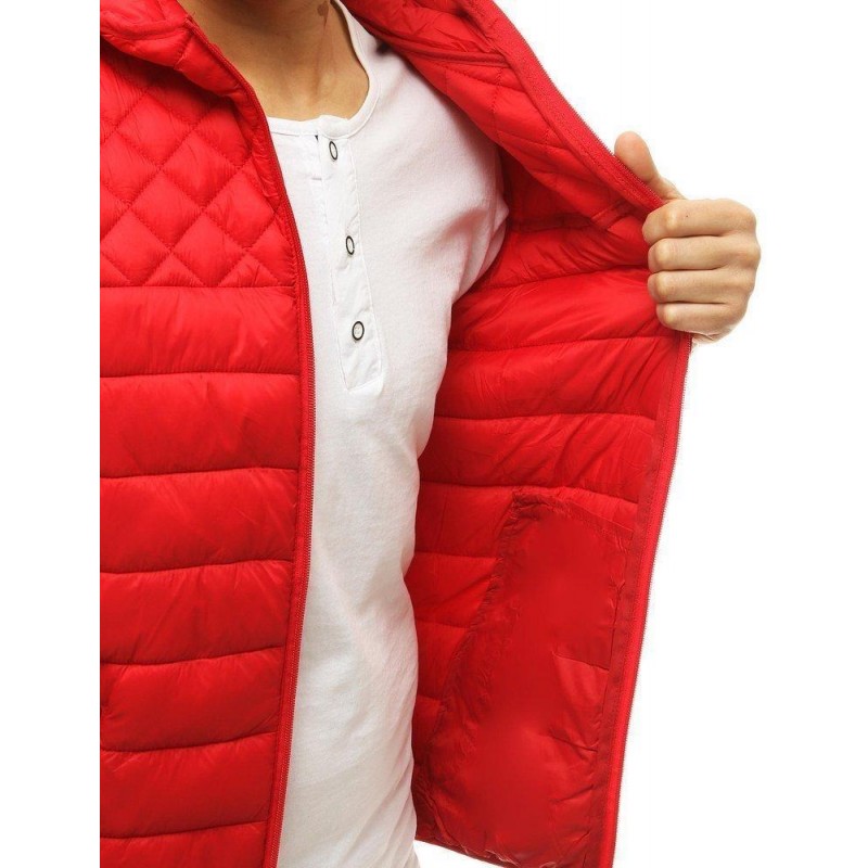 Pánska červená prešívaná vesta TX3580