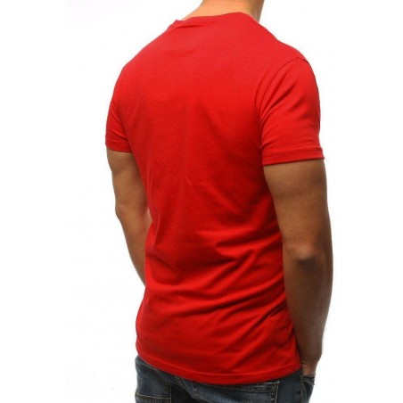 Moderné tričko pre pánov (rx3075) - červené