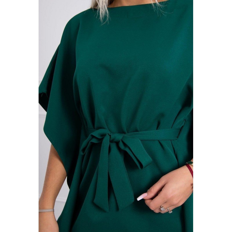 Dámske oversize šaty 9016 - zelené