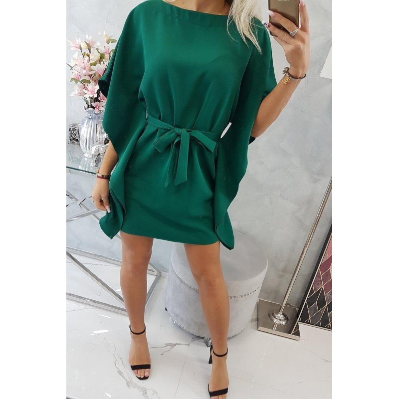 Dámske oversize šaty 9016 - zelené