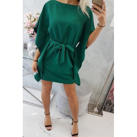 Dámske oversize šaty 9016 - zelené