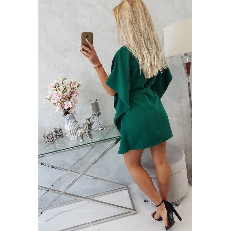 Dámske oversize šaty 9016 - zelené