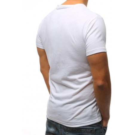 Moderné tričko pre pánov (rx3076) - biele