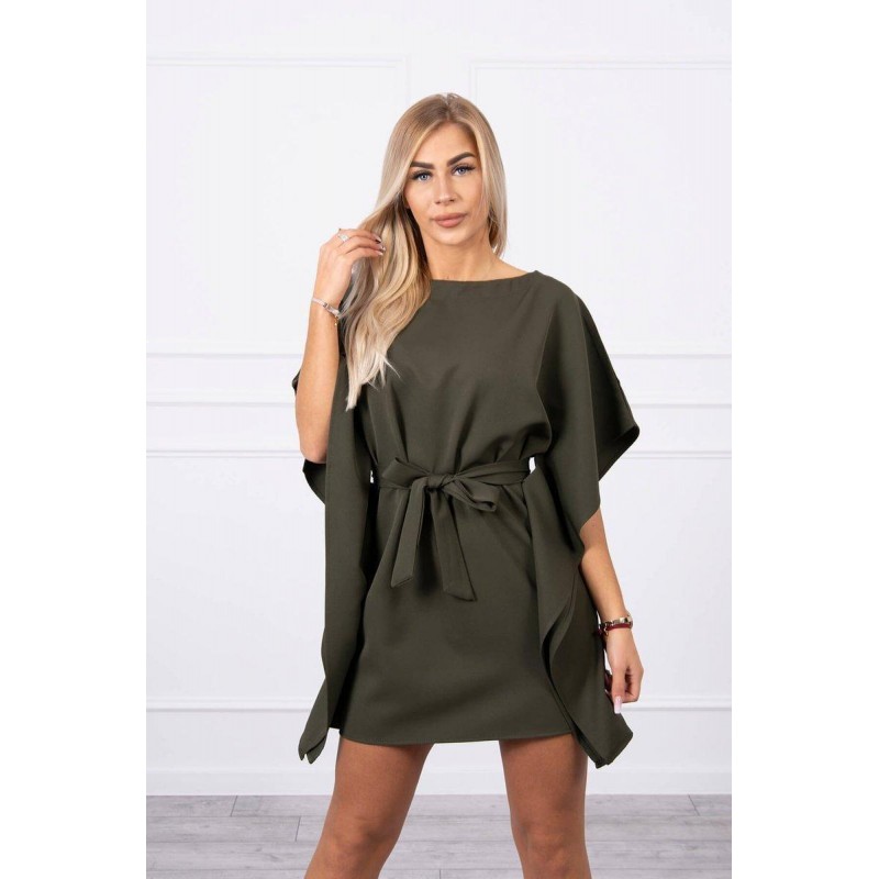 Dámske oversize šaty 9016 - kaki