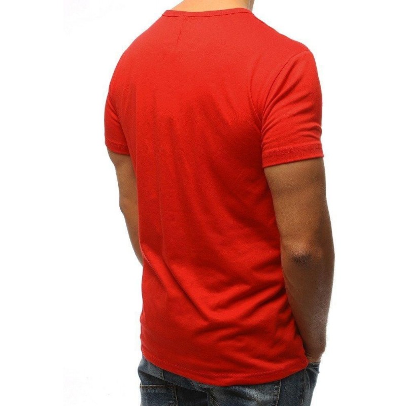 Červené tričko pre mužov (rx3085)