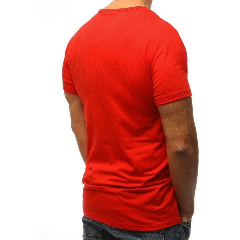 Štýlové pánske tričko (rx3088) - červené