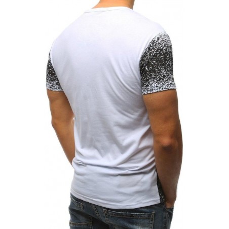 Biele tričko s potlačou (rx3143)