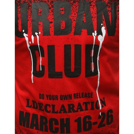 Červené tričko s potlačou (rx3144)