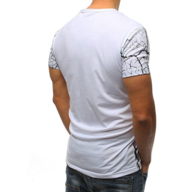 Štýlové tričko pre mužov (rx3158) - biele