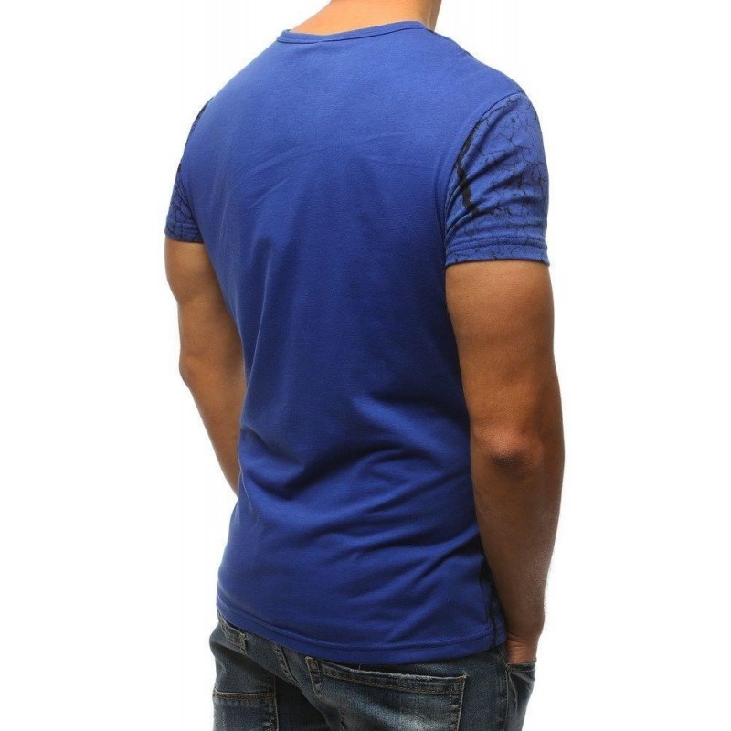 Štýlové tričko pre mužov (rx3159) - modré