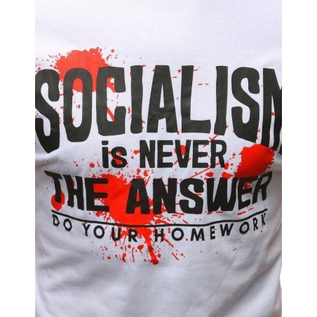 Perfektné pánske tričko (rx3170) - biele