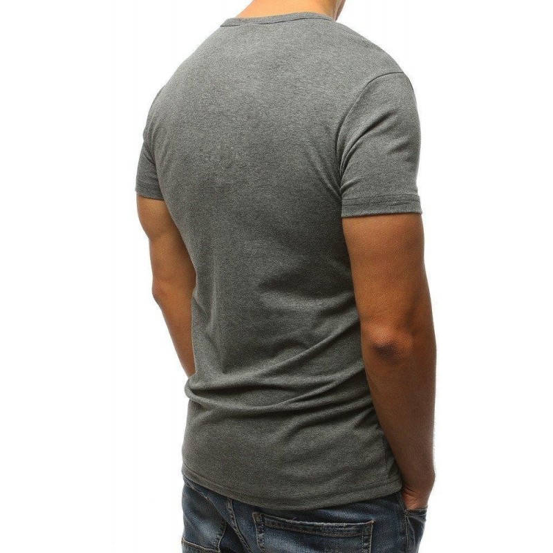 Perfektné pánske tričko (rx3171) - antracitové