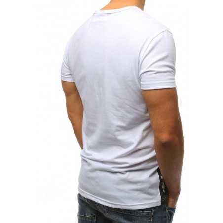 Pánske tričko s potlačou (rx3173) - biele
