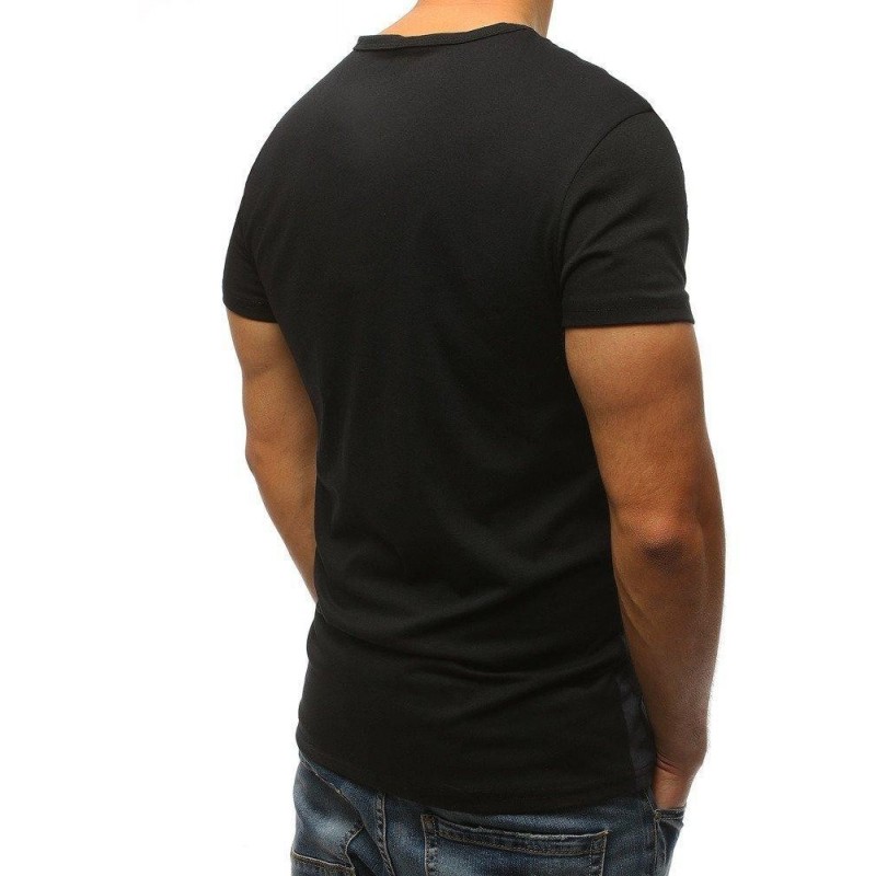 Pánske tričko s potlačou (rx3174) - čierne