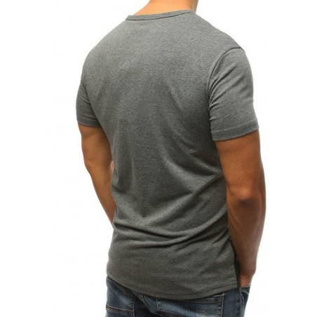 Pánske tričko s potlačou (rx3175) - sivé