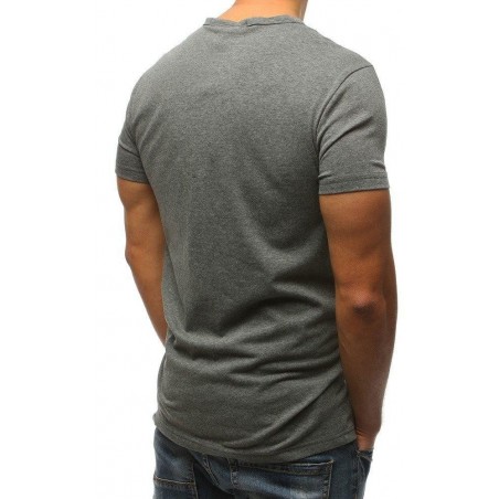 Štýlové pánske tričko (rx3186) - antracitové