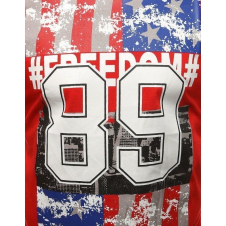 Originálne pánske tričko (rx3262) - červené