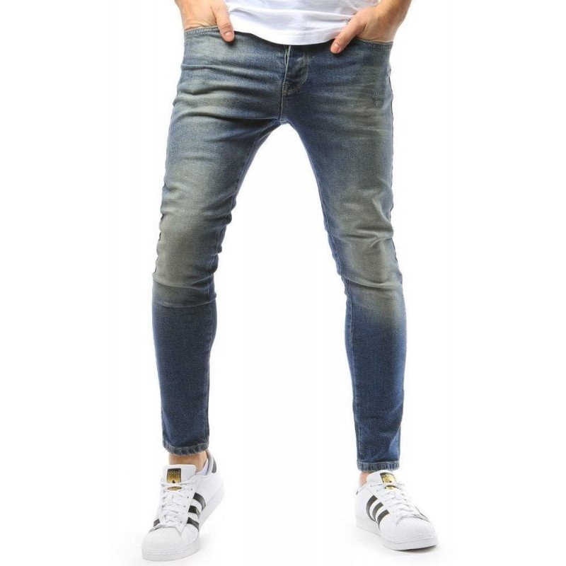 Modré pánske džínsy (ux1734)