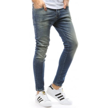Modré pánske džínsy (ux1734)