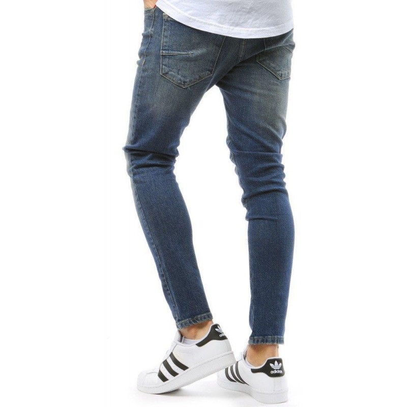 Modré pánske džínsy (ux1734)