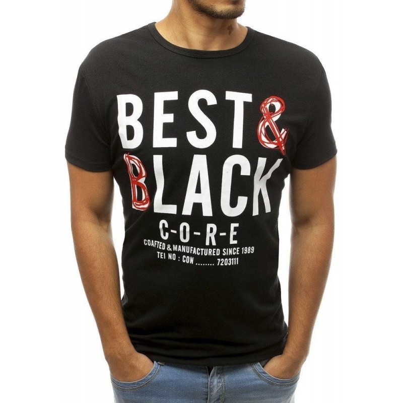 Tričko s potlačou (rx3239) - čierne