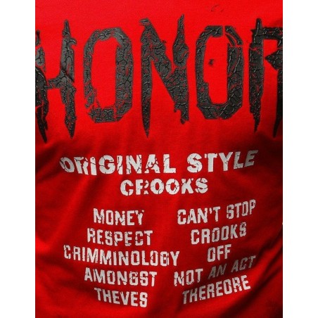 Pánske tričko s potlačou (rx3245) - červené