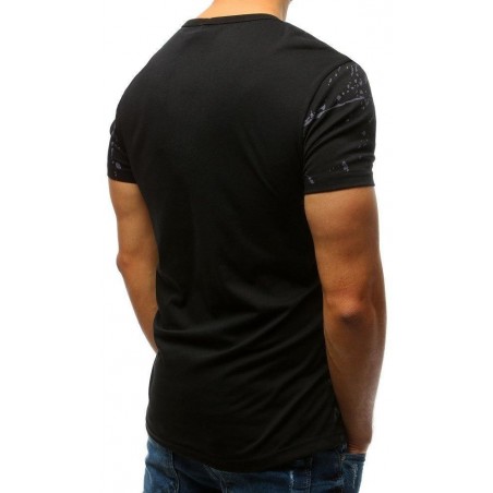 Štýlové pánske tričko (rx3248) - čierne