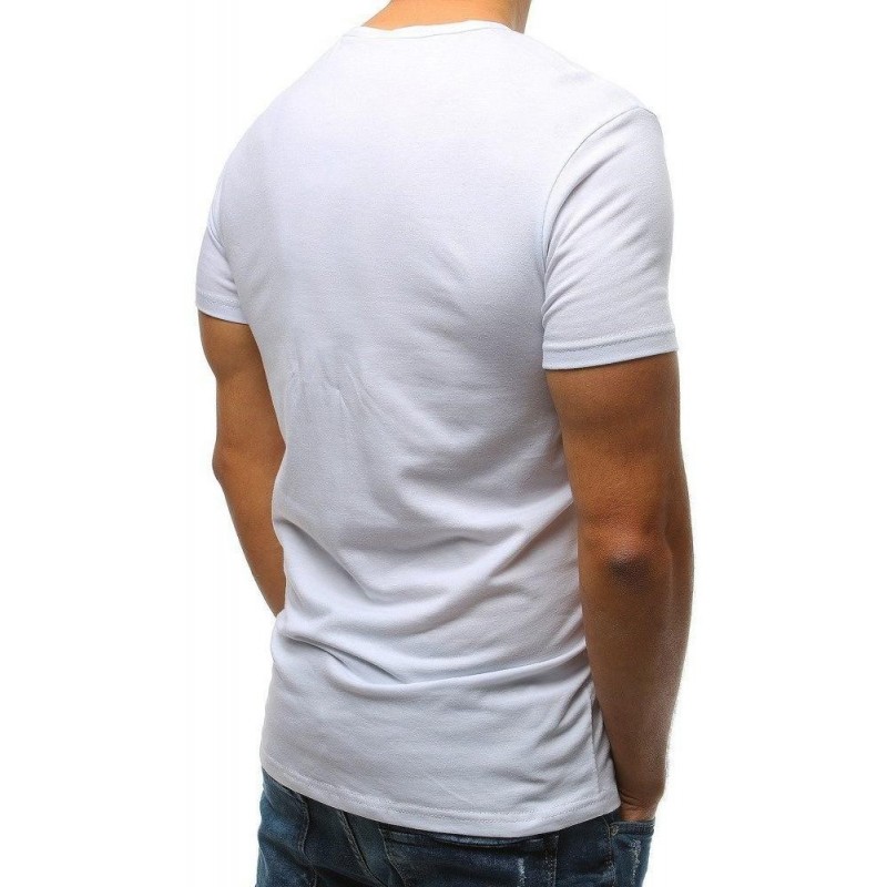 Kvalitné pánske tričko (rx3252) - biele