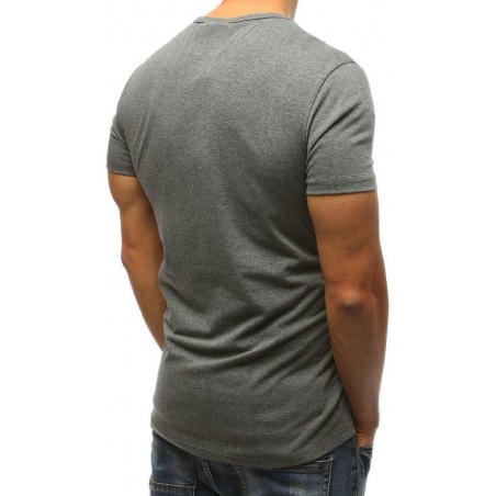 Pánske tričko s potlačou (rx3256) - sivé