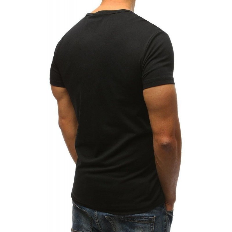 Pánske tričko s potlačou (rx3257) - čierne