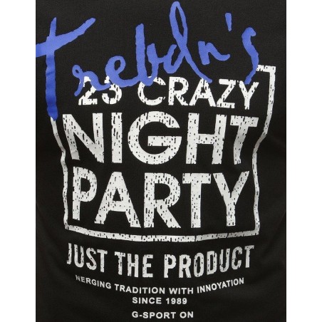 Pánske tričko s potlačou (rx3257) - čierne