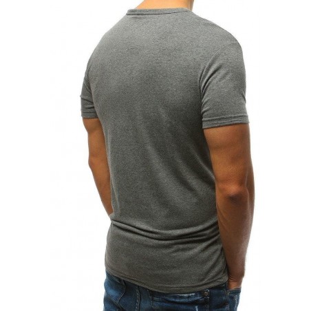 Moderné tričko s potlačou (rx3211) - sivé