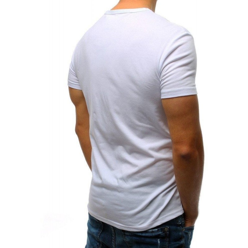 Unikátne pánske tričko (rx3213) - biele