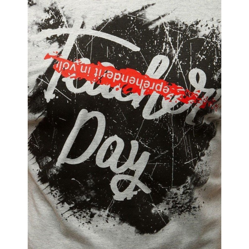 Unikátne pánske tričko (rx3214) - sivé