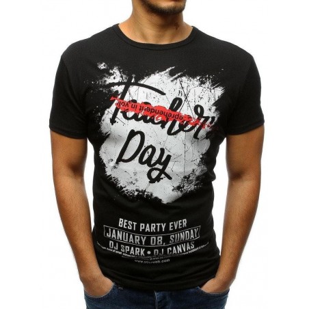 Unikátne pánske tričko (rx3215) - čierne