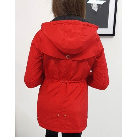 Červená dámska bunda MACAO (ty0657)