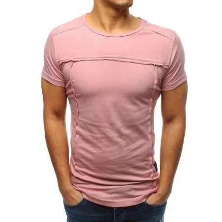 Pánske tričko bez potlače (rx3362) - ružové