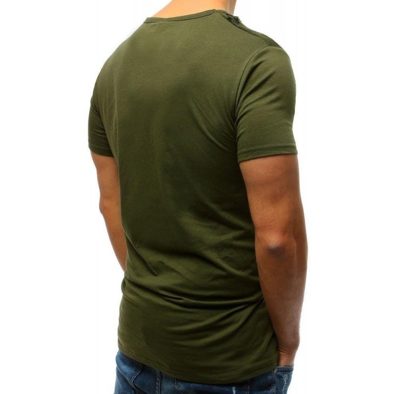 Pánske zaujímavé tričko (rx3365) - zelené