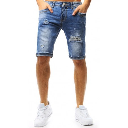 Pánske štýlové rifľové kraťasy (sx0757)