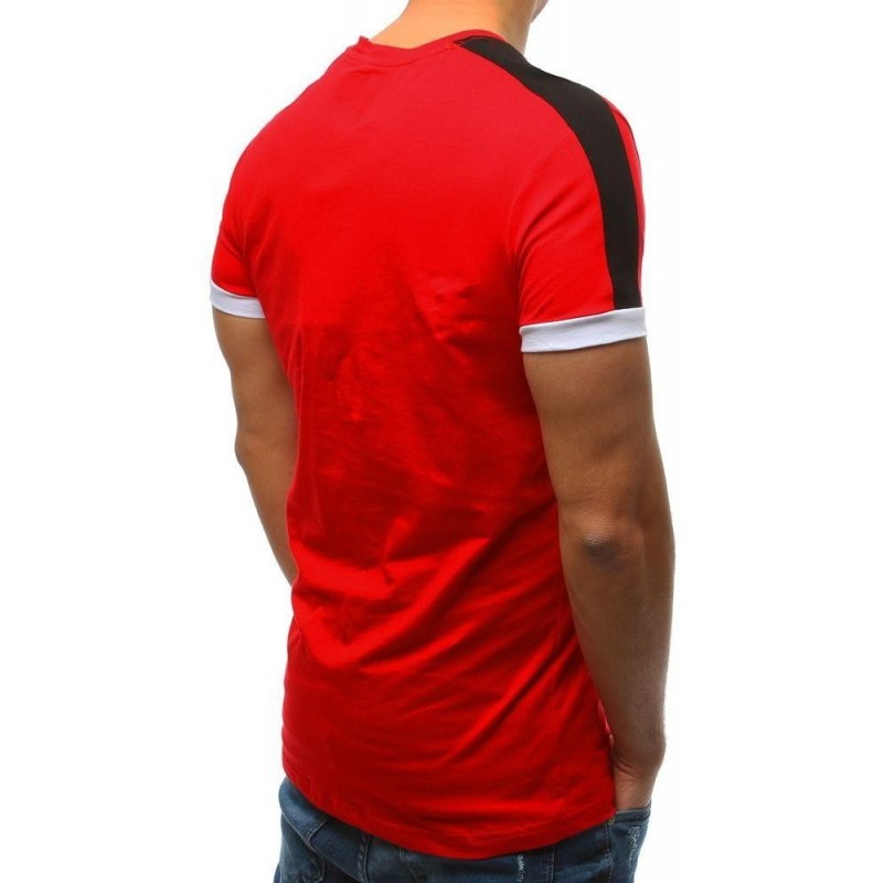 Kvalitné tričko s potlačou (rx3374) - červené