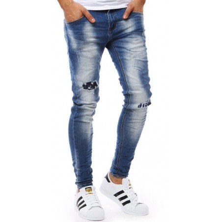 Pánske modré rifle (ux1830)