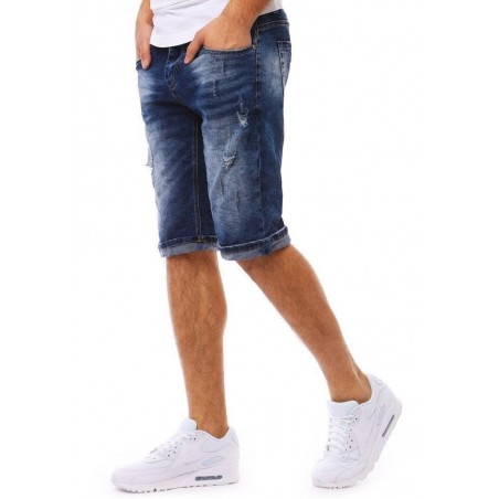 Tmavomodré rifľové kraťasy (sx0777)