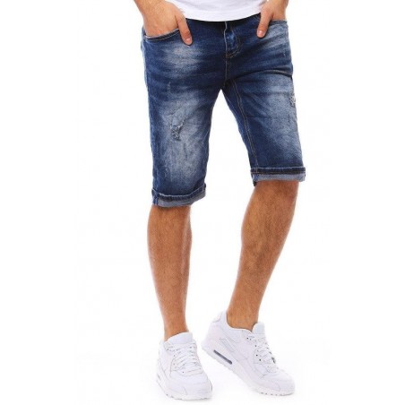 Tmavomodré rifľové kraťasy (sx0777)