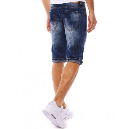 Tmavomodré rifľové kraťasy (sx0777)