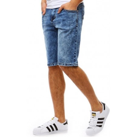 Modré rifľové kraťasy (sx0814)