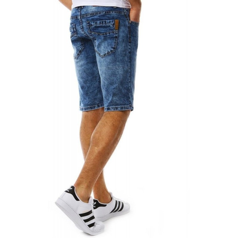 Modré rifľové kraťasy (sx0814)