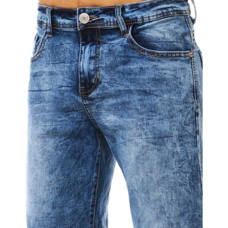 Modré rifľové kraťasy (sx0814)