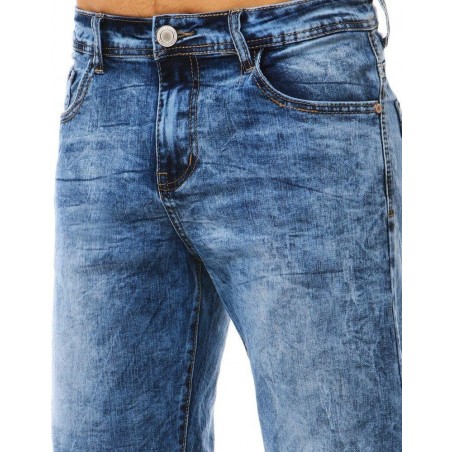 Modré rifľové kraťasy (sx0814)